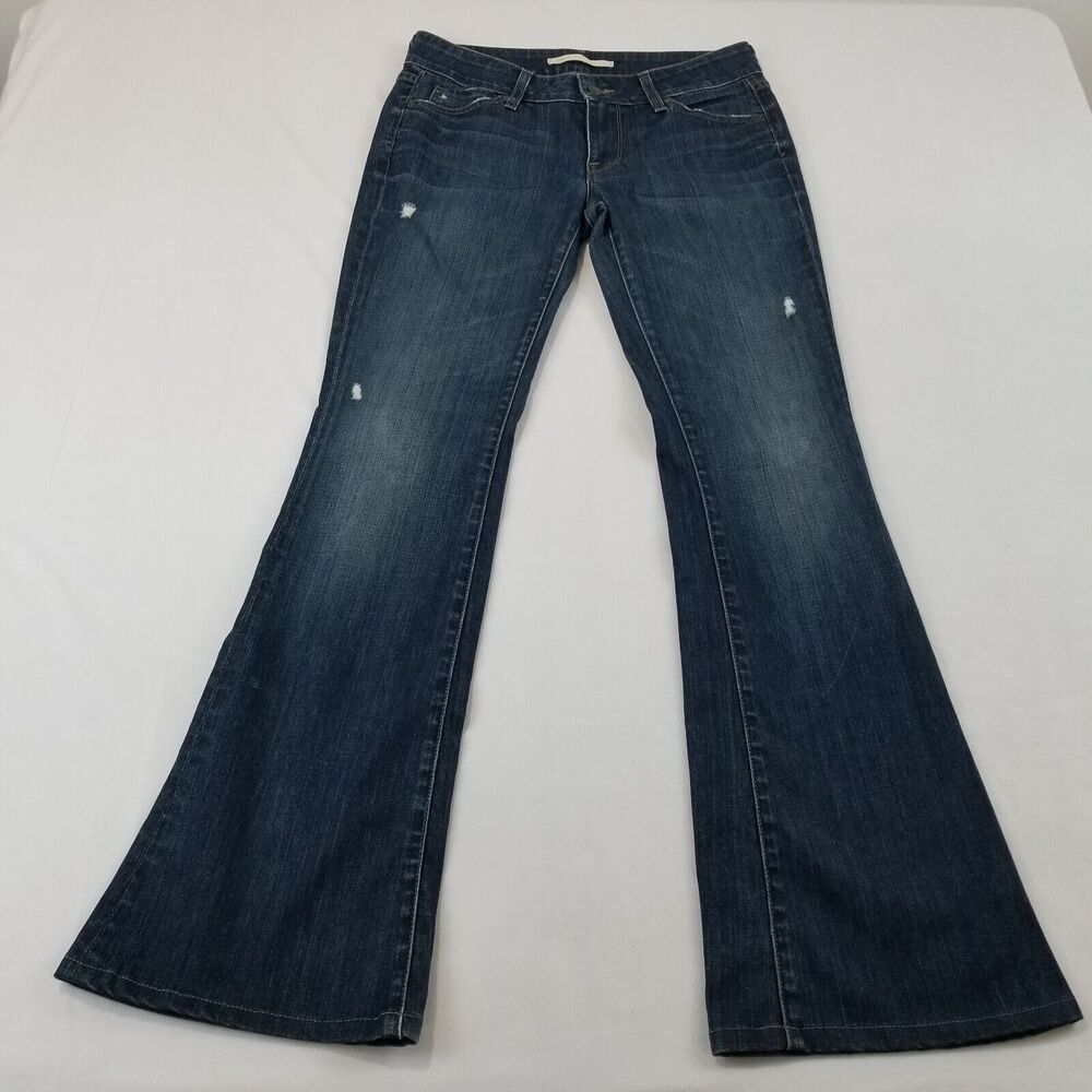 Vince Jeans Womens 28 Flare Mykonos Dark Wash Made in USA DV072-2013